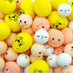 Vaddkulor ABA Skol Mix Med Ansikten 50 st