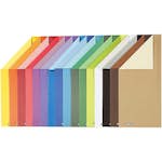 Färgad kartong Creativ Company A4 210x297 mm 16 Mix Ark/1 Förp Enfärgade