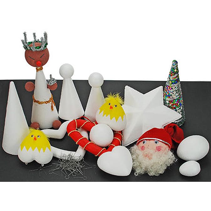 Styroporägg ABA Skol 6x8 cm 20 st