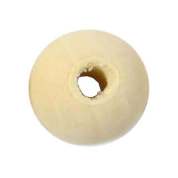 Träpärlor ABA Skol Ø 15 mm 100 st