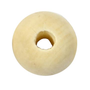 Träpärlor ABA Skol Ø 20 mm 100 st