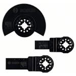 Multicutterset Bosch Power Tools 3-delars Starlock Startsats Wood