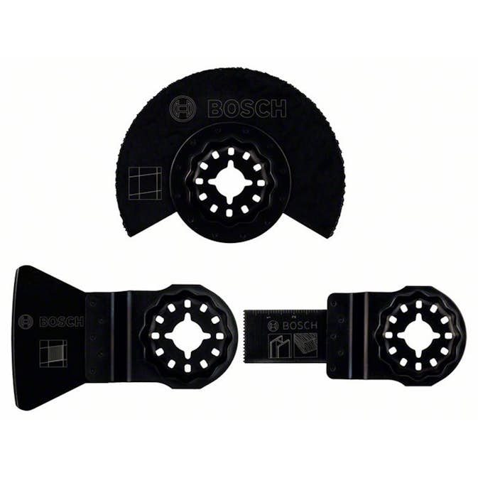 Kakelset Bosch Power Tools 3-delars Starlock Startsats Tiles