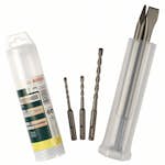 Borr-/mejselset Bosch Power Tools 5-delars SDS Plus