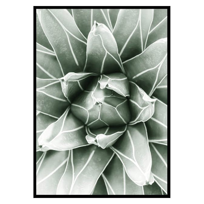 Poster Gallerix Bright Green Botanical No1