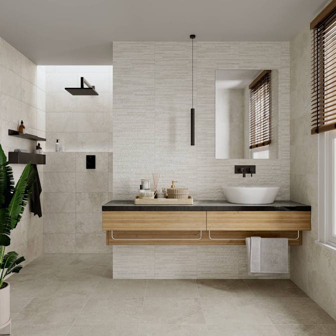 Kakel Lhådös Aske Grey 25x40