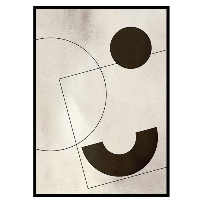 Poster Gallerix Geometric Design No2