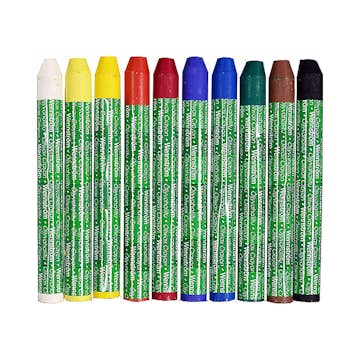 Oljevaxkritor ABA Skol CreArte 10 Färger