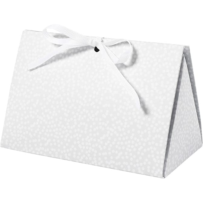 Presentask Creativ Company Grå Prickar Stl 15x7x8 cm 3 st/1 Förp