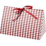 Presentask Creativ Company Röd Vit Harlekin Mönster Stl 15x7x8 cm 3 st/1 Förp