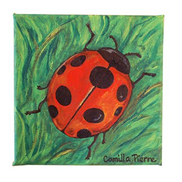 Målarduk ABA Skol 10x10 cm. Djup 11 mm