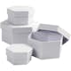 Askar Creativ Company Sexkantiga Vit 4 st/ 1 Set