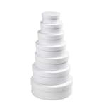 Askar Creativ Company 7-I-1 Runda Askar Vit 7 st/ 1 Set