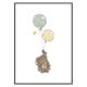 Poster Gallerix Animals And Balloons No3