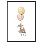 Poster Gallerix Animals And Balloons No5