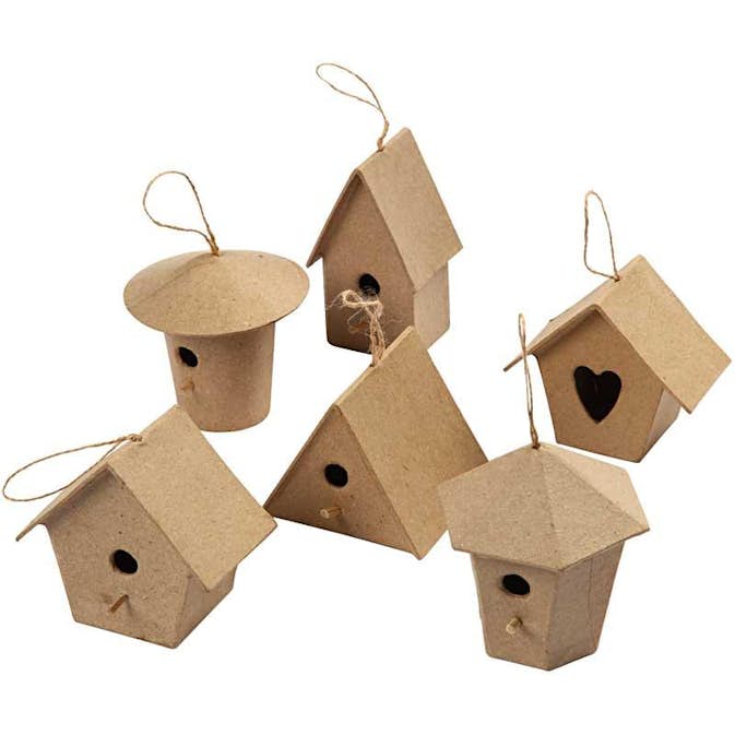 Fågelholkar Creativ Company Papier Maché Mini 1 Förp