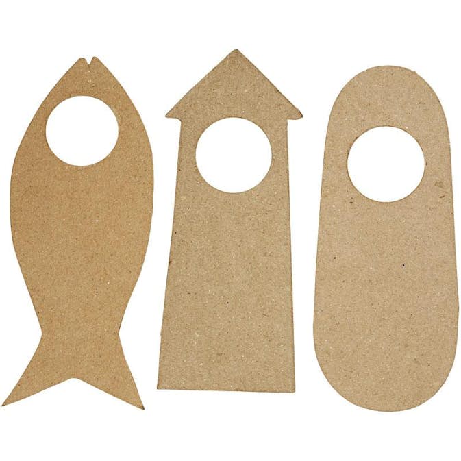 Dörrskyltar Creativ Company Stl 10x25 cm 6-pack