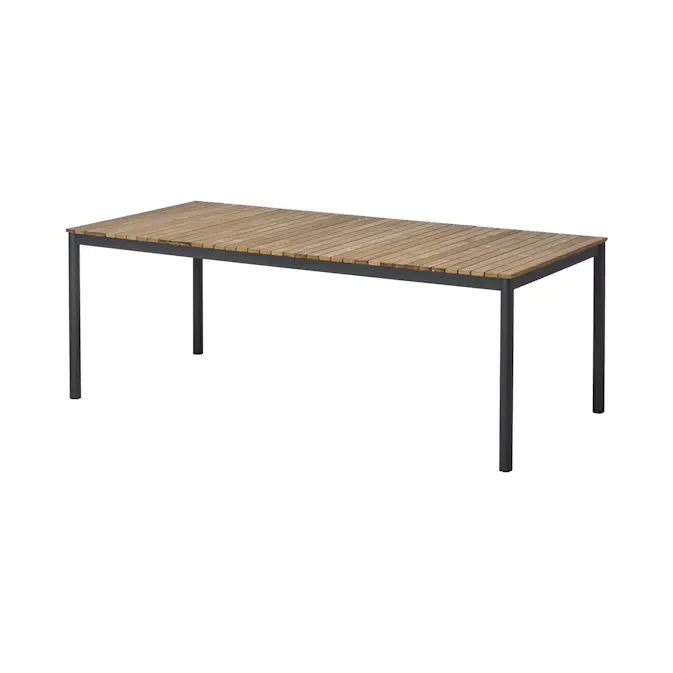 Trädgårdsbord Cinas Mood Classic Teak/Aluminium 208x100 cm