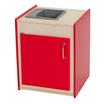 Diskbänk ABA Skol Röd