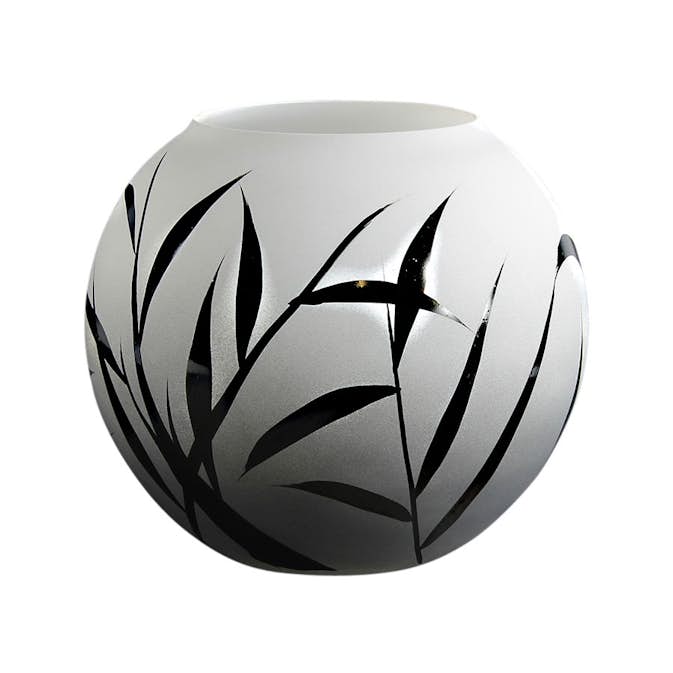 Vas Nybro Crystal Nebbioso Rund