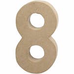 Pappsiffra Creativ Company H20,5 cm 1 St