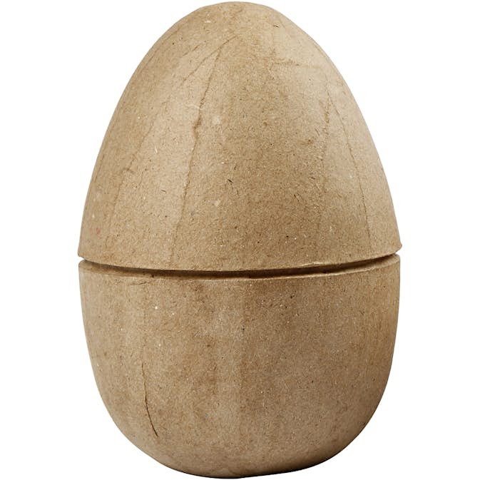 Tvådelat Ägg Creativ Company Papier Maché H12x9 cm 1 St