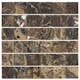 Marmor Arredo Dark Emperador Honed Brun 5x5 cm