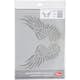 Schablon Creativ Company Stencil Vingar A4, 210x297 mm 1 St