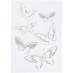 Schablon Creativ Company Stencil Fjäril A4 210x297 mm 1 St
