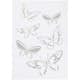 Schablon Creativ Company Stencil Fjäril A4 210x297 mm 1 St