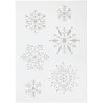 Schablon Creativ Company Stencil Snöflinga A4 210x297 mm 1 St