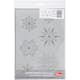 Schablon Creativ Company Stencil Snöflinga A4 210x297 mm 1 St