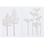 Schablon Creativ Company Stencil Höst A4 210x297 mm 1 St