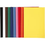 Velourpapper Creativ Company Mixade Färger A4 210X297 mm 140 g 10 Ark/1 Förp