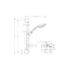 Duschset Hansgrohe Croma 100 150 cc