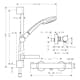 Duschset Hansgrohe Croma 100 150 cc
