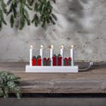 Adventsljusstake Star Trading Julia Julklappar 5 Ljus