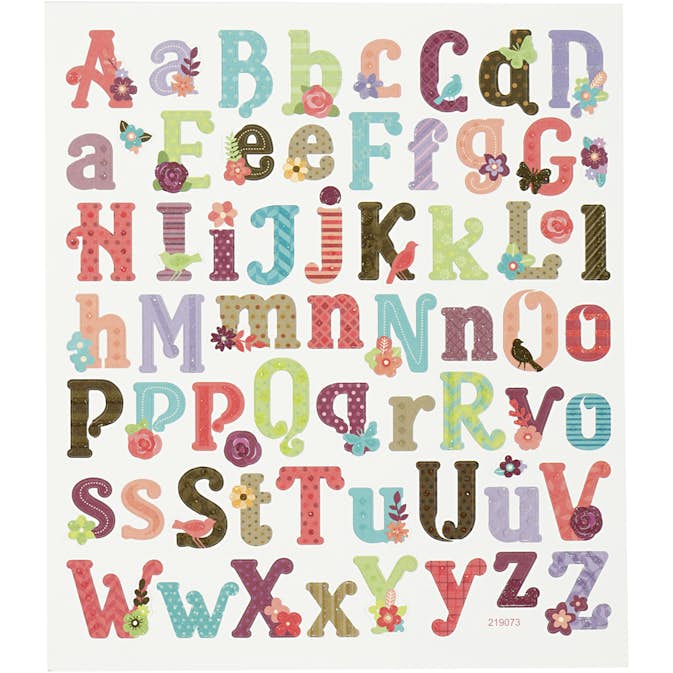 Stickers Creativ Company Alfabetet