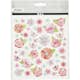 Stickers Creativ Company Vårblommor Glitter 15X16,5 cm 1 Ark