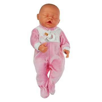 Dockkläder Pyjamas ABA Skol Till Känslodocka 45 cm