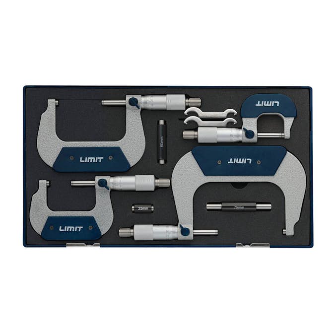 Bygelmikrometer Limit MMA 25/75 /100/SATS Kit