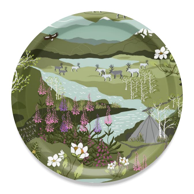 Bricka Arvidssons Textil Fjällvandring Rund