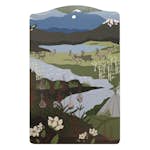 Skärbräda Arvidssons Textil Fjällvandring 20x30 cm