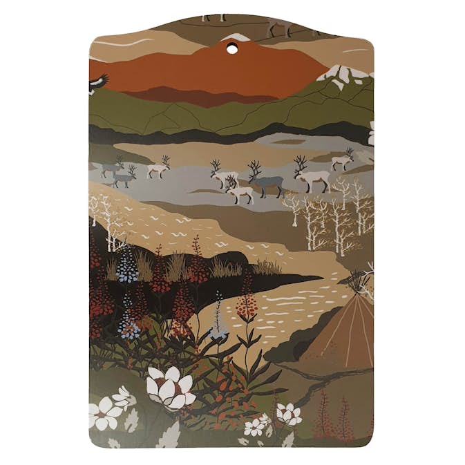 Skärbräda Arvidssons Textil Fjällvandring 20x30 cm