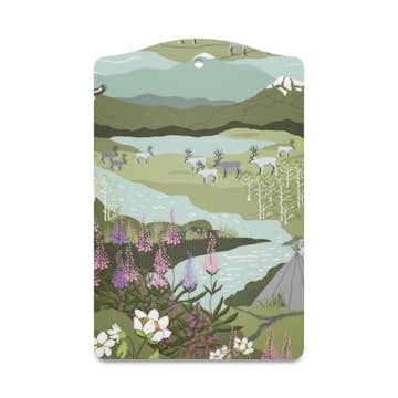 Skärbräda Arvidssons Textil Fjällvandring 20x30 cm