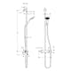 Duschset Hansgrohe Croma Select E SemiPipe Multi