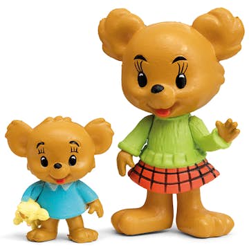Lekfigurer Bamse Brummelisa & Brumma
