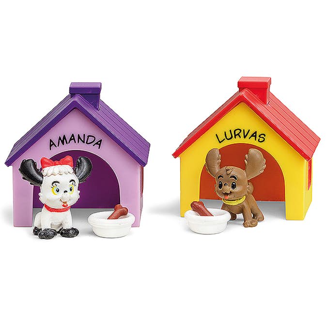 Lekfigurer Bamse Amanda & Lurvas