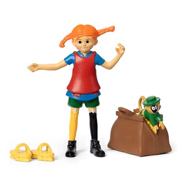 Lekfigurer Pippi Långstrump Pippi 4 delar