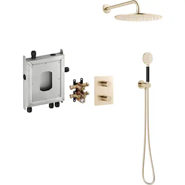 Takduschset Mora INXX II Vägg för Inbyggnad